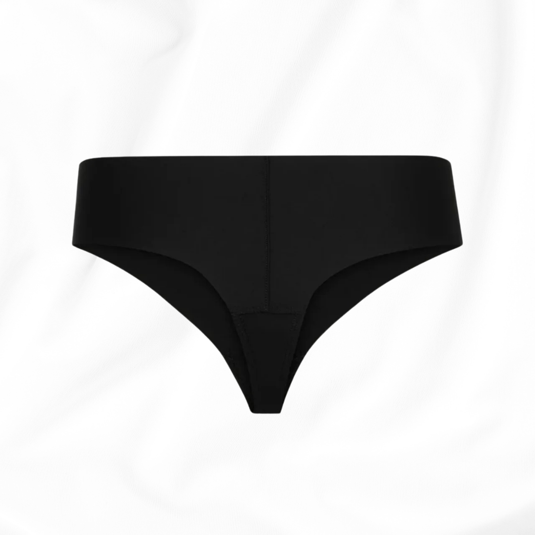 Elina™ Invisible Camel Toe Thong High Rise