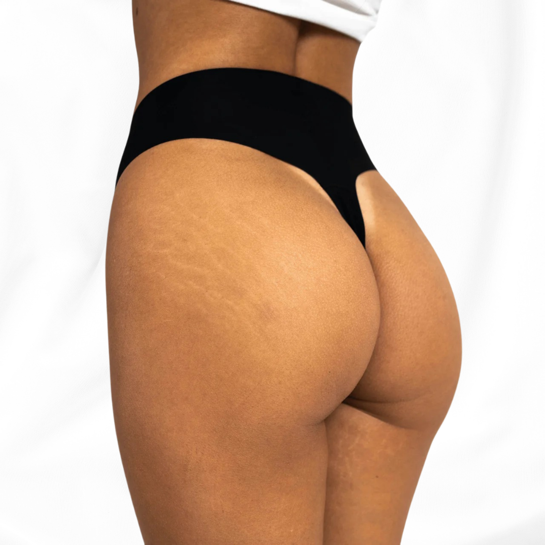 Elina™ Invisible Camel Toe Thong High Rise