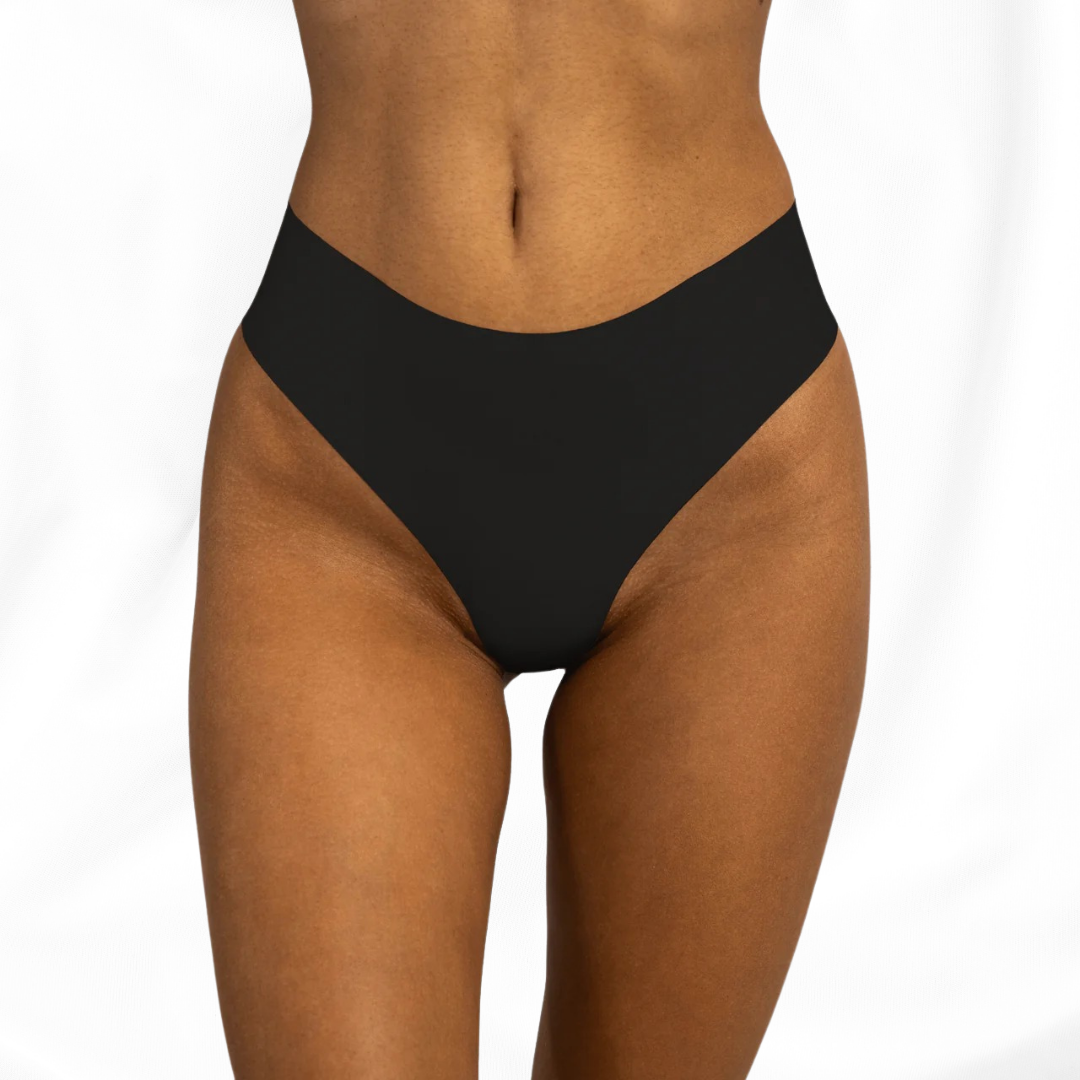 Elina™ Invisible Camel Toe Thong High Rise