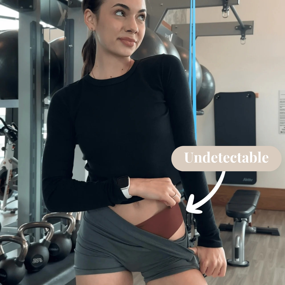 Elina™ Invisible Camel Toe Thong High Rise