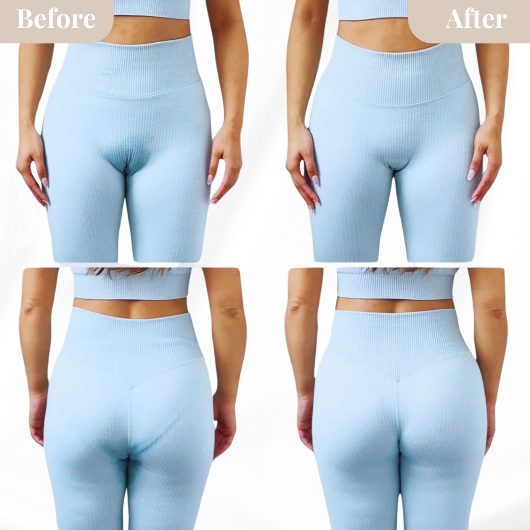Elina™ Invisible Camel Toe Thong High Rise